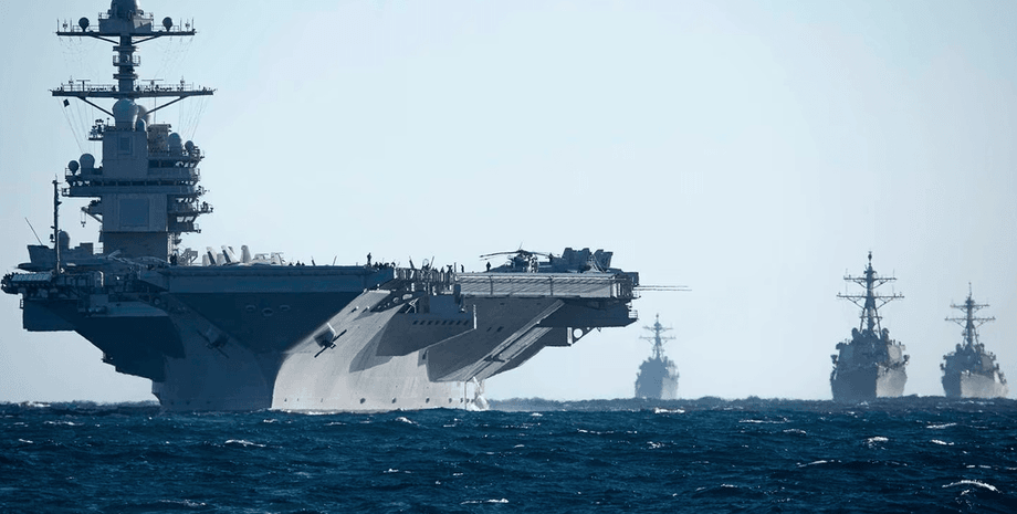 авианосец Gerald R. Ford