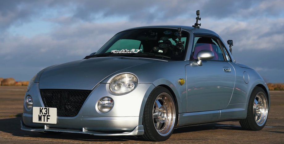 Daihatsu Copen, Autozam AZ-1, Suzuki Alto Works, Suzuki Cappuccino, Mitsubishi Minica Dangan, Заїзд, Авто, відео