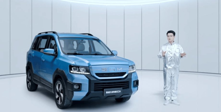 Новый SWM Big Tiger Edi, SWM Big Tiger Edi, китайский кроссовер, китайский гибрид