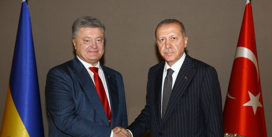 Петр Порошенко и Реджеп Тайип Эрдоган/Фото: Пресс-служба президента Украины