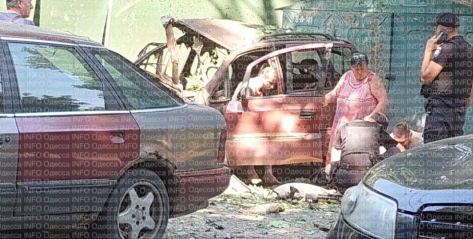 взрыв авто в Одессе взрыв в Одессе
