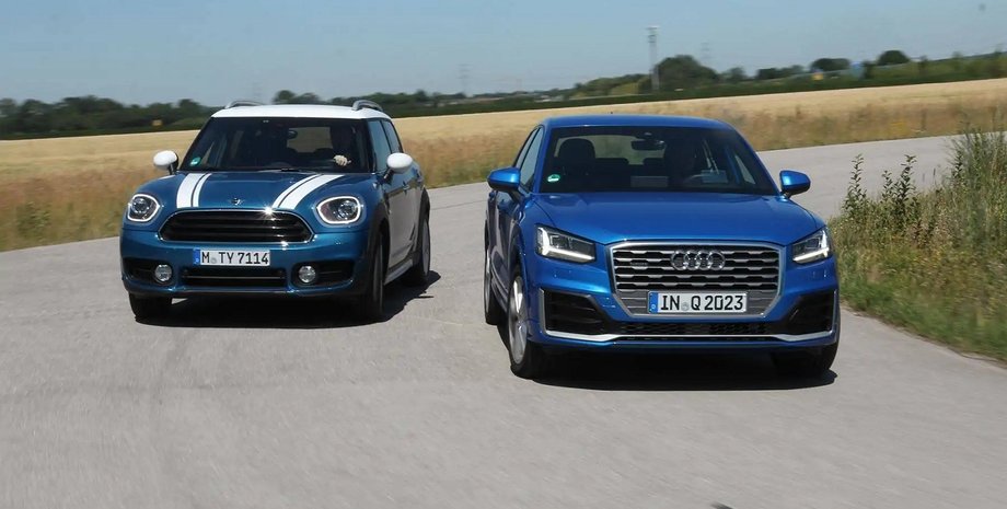 Audi Q2 Mini Countryman, компактные кроссоверы, самые надежные компактные кроссоверы