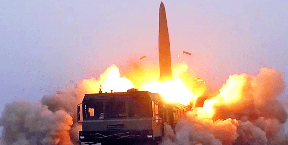 Запуск ракеты с Искандера Искандер, ракета,