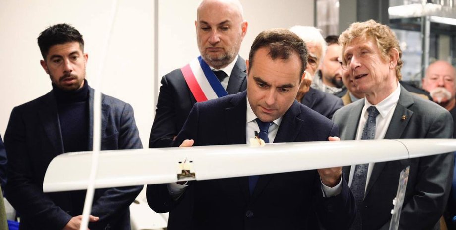 Себастьян Лекорню, Delair, міністр оборони, дрони, БПЛА, війна в Україні, Франція, фото