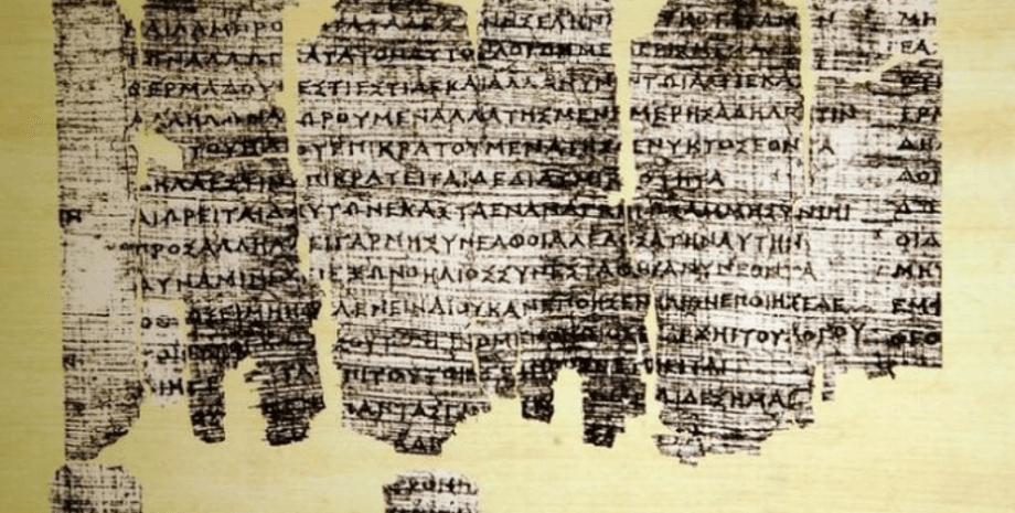 папірус з Дервені, давньогрецький рукопис, орфічна філософія, археологічне відкриття, західна традиція, програма ЮНЕСКО «Пам'ять світу», філософія та релігія, досократівська думка, алегоричний коментар, давньогрецька література, історія