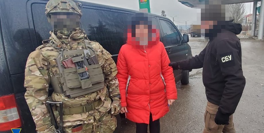 СБУ затримання Торецьк держзрада коригування колаборанти