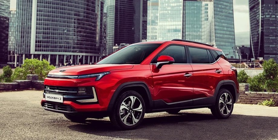 Москвич 3, новый Москвич, кроссовер Москвич, JAC JS4
