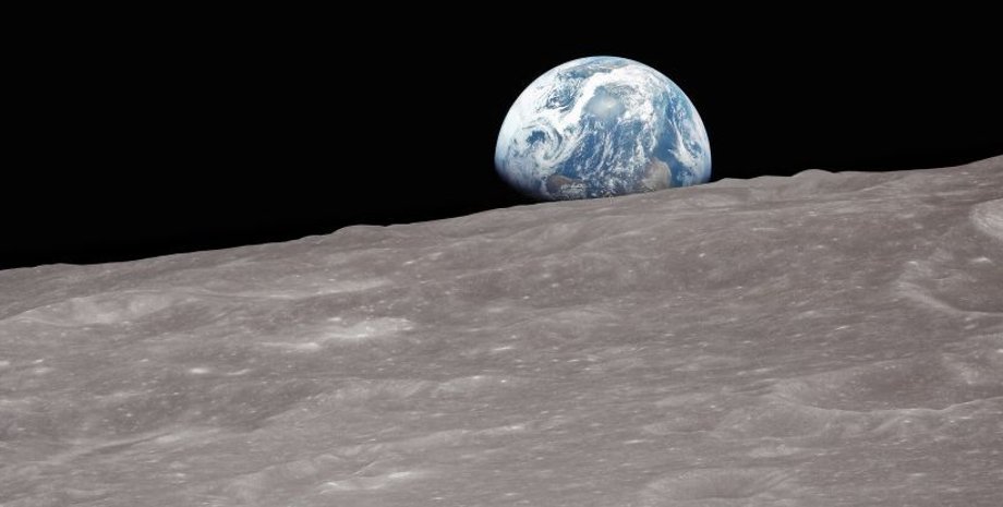 Луна, Земля