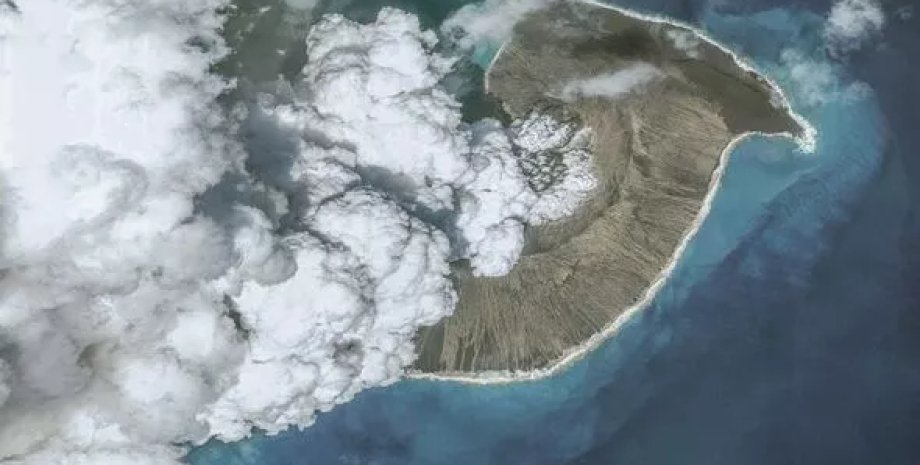 тонга. вулкан тонга, извержение тонга