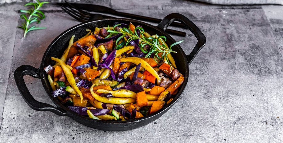 Овощи в духовке, как приготовить овощи в духовке, рецепт овощей в духовке, овощное блюдо