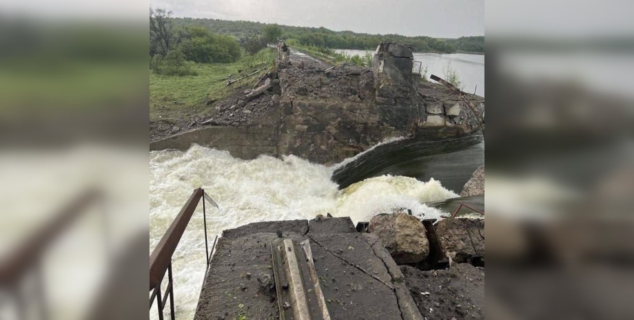 Карлівське водосховище, удар по Карлівському водосховищу, Карлівське водосховище руйнування