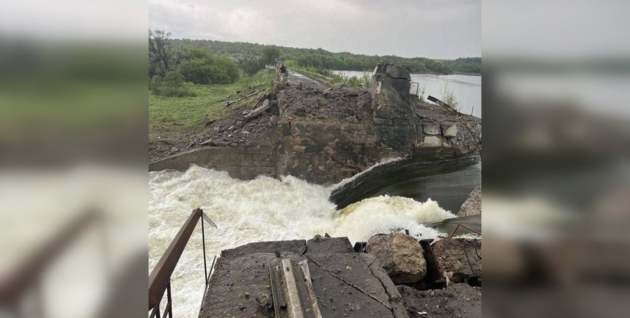 Карлівське водосховище, удар по Карлівському водосховищу, Карлівське водосховище руйнування