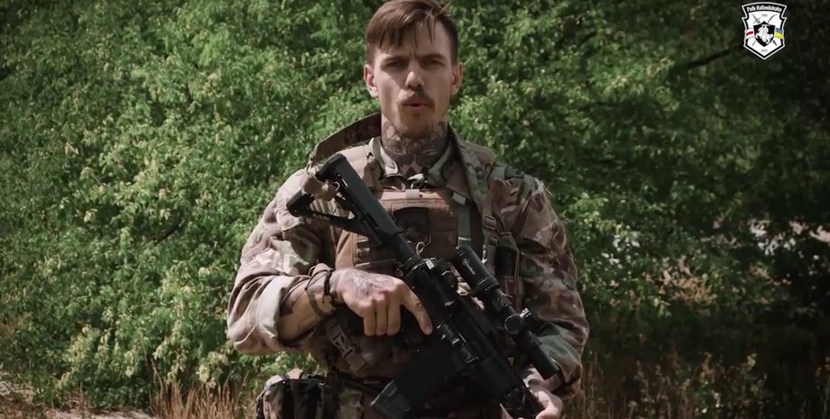 Денис "Кит", командир,  полк им. Кастуся Калиновского, мятеж пригожина