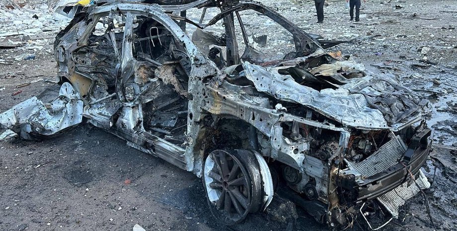 Последствия удара по Запорожью, фото