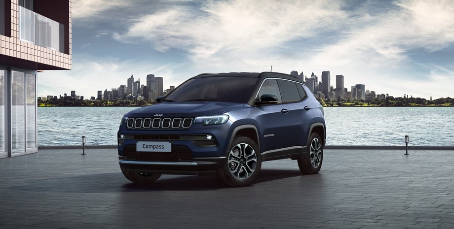 Jeep Compass, Jeep в Украине, новый Jeep Compass, кроссовер Jeep, Jeep Compass 2023