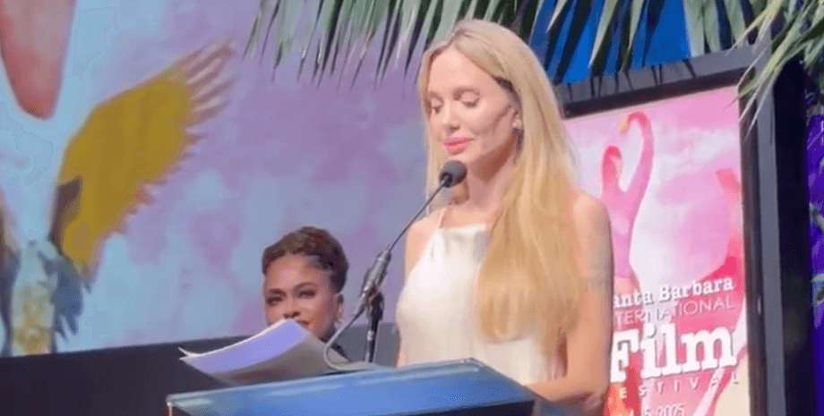 Анджелина Джоли, Маршелин Бертран, мама анджелины джоли, кинофестиваль в санта-барбаре, фильм мария