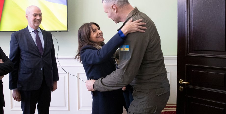 анн идальго и виталий кличко, кличко идальго, идальго кличко, идальго в киеве, мэр парижа в киеве