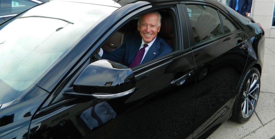 Джо Байден кадиллак, Джо Байден, Cadillac ATS-V, Cadillac ATS-V 2018, седан Cadillac, авто Джо Байдена