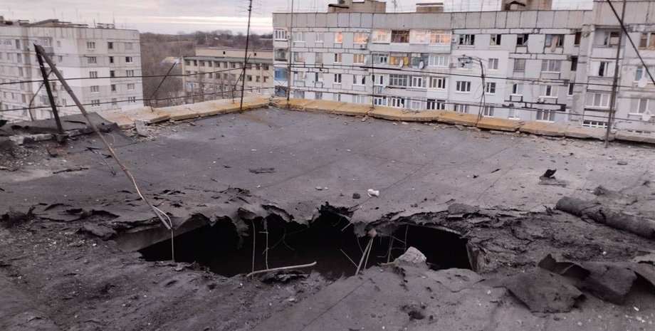 обстріл запорізька область дах