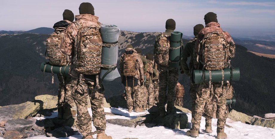 Новобранцы, бригада "Эдельвейс", горы, Карпаты