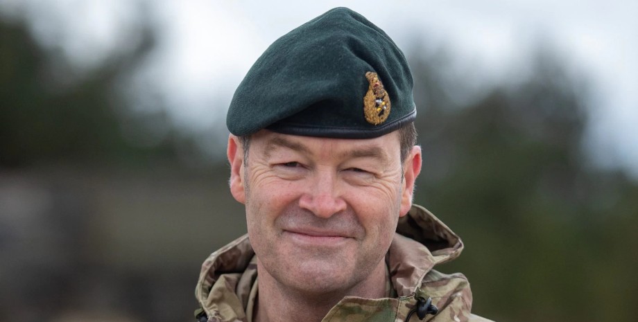 Патрик Сандерс, главнокомандующий британской армией