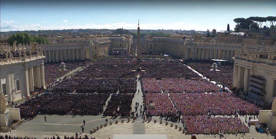 Церемонія у Ватикані, Зеленський Ватикан, Трамп Ватикан, Зеленський і Трамп Ватикан, Зеленський і Трамп Рим, Зеленський і Трамп протокол, Ватикан протокол