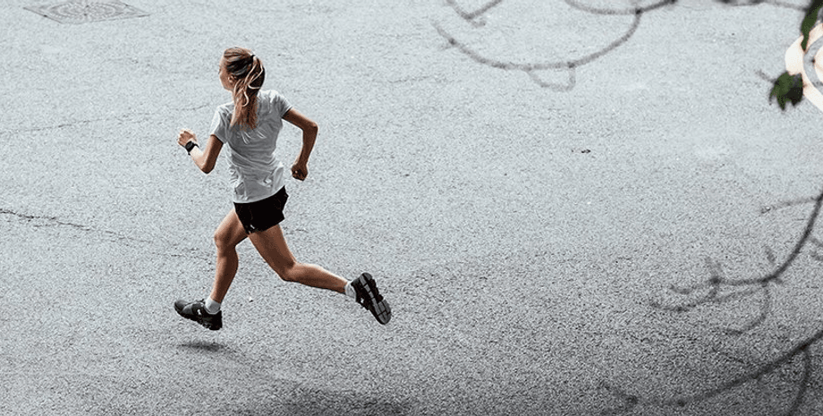 спорт, біг, дорога, жінка, фото