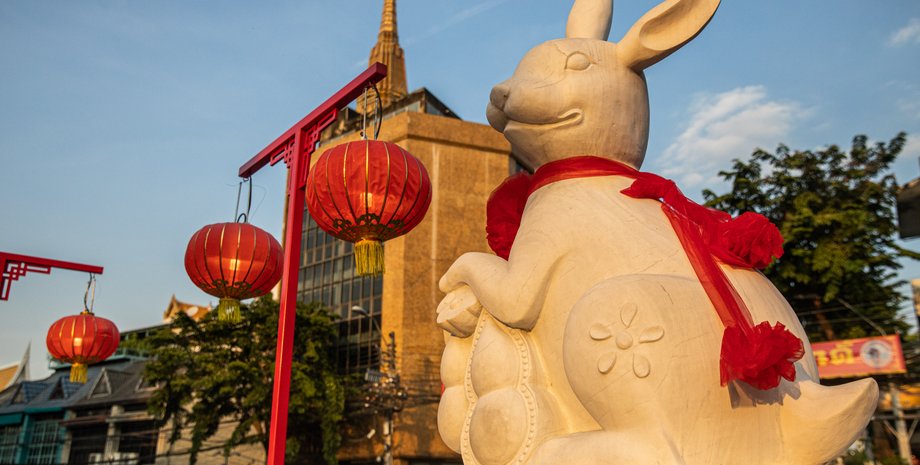 китайский новый год 2023, символ года, черный водяной кролик, как в китае праздную новый год, китайский новый год когда, новый год 2023