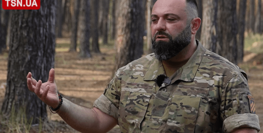 Начальник Военной школы командиров имени полковника Евгения Коновальца Георгий Купарашвили