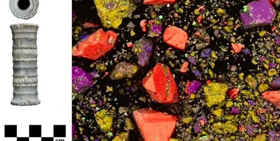 стародавня помада, косметика бронзової доби, Джирофтська культура, техніка макіяжу, археологічне відкриття, червоний пігмент для губ, Мархаші, ритуали краси, стародавній Іран