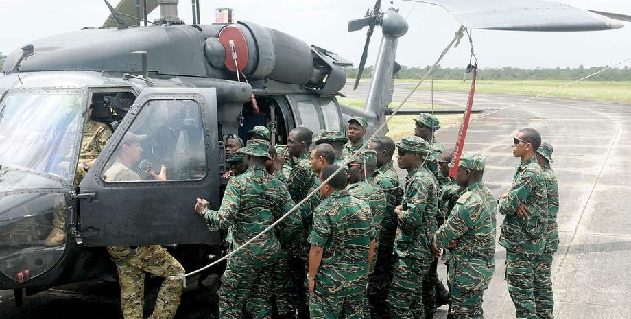 гаяна, вооруженные силы гаяны, гаяна в рейтинге армий