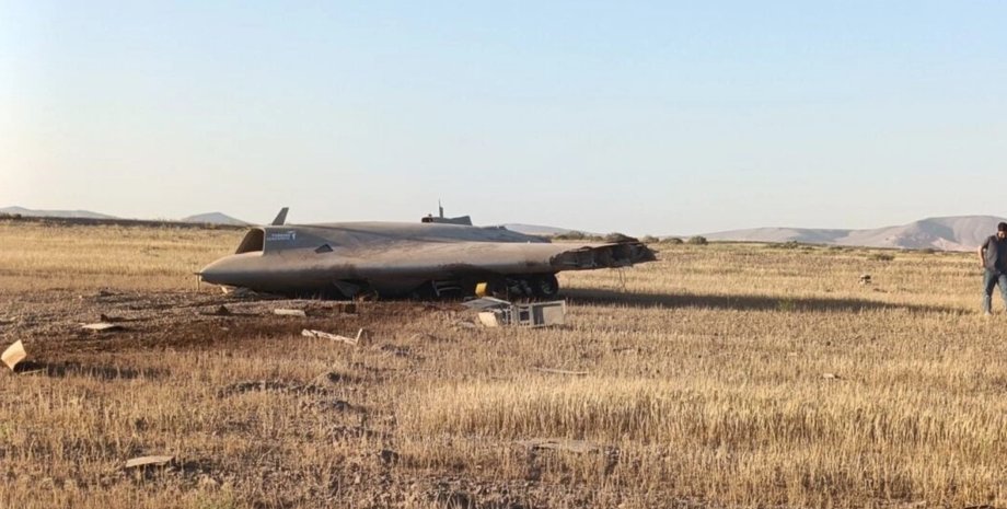 обломки турецкого дрона Anka-3