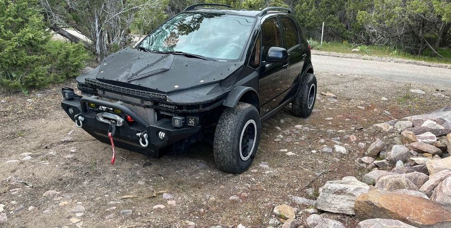 Suzuki SX4, Suzuki SX4 2011, тюнинг Suzuki SX4, кроссовер Suzuki SX4, Сумасшедший Макс