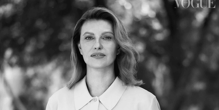 Елена Зеленская, Елена Зеленская для Vogue, фотосессия Vogue, первая леди Украины, жена Владимира Зеленского