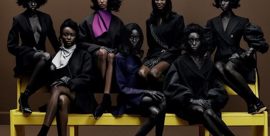 темнокожие модели, британский вог, обложка вог, новый вог, февральский номер вог