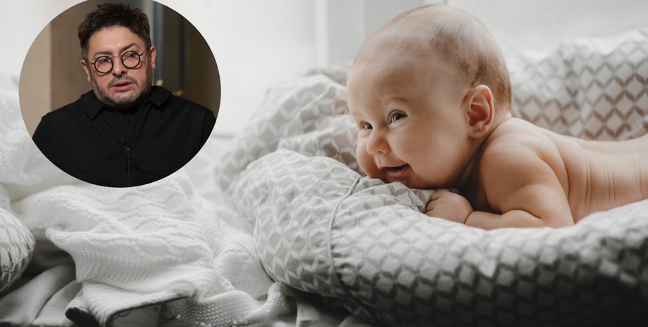 Олексій Суханов і дитина