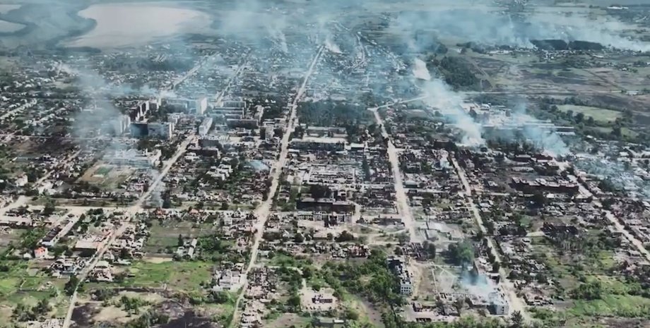 Волчанск, разрушенные дома