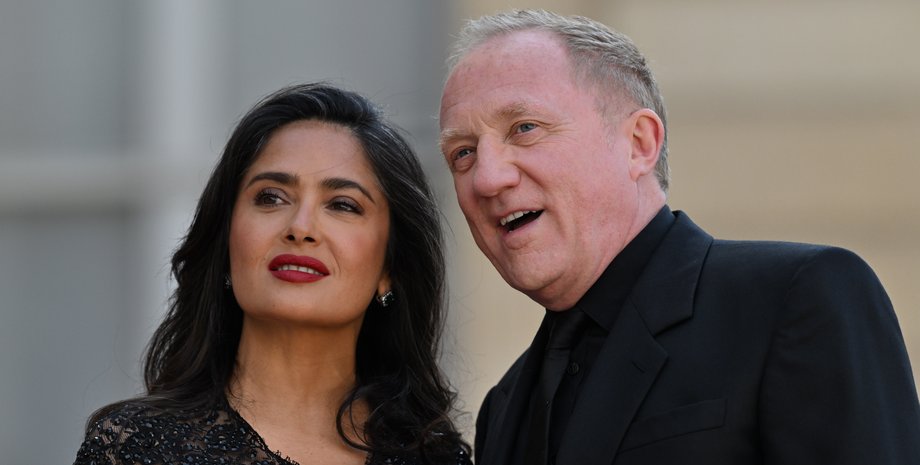 Сальма Хайек и Франсуа-Анри Пино, муж сальмы Хайек, день рождения, линда евангелиста, kering, дочь сальмы Хайек