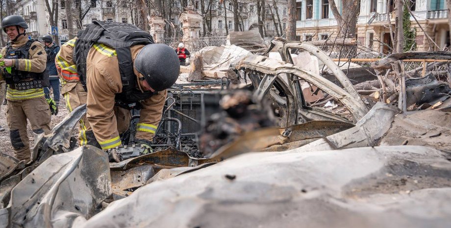 Атака ВС РФ по Сумах 13 апреля