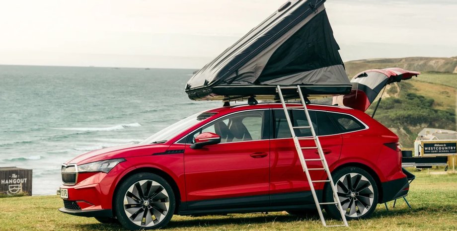 Skoda Enyaq iV FestEVal, Skoda Enyaq iV, електромобіль Skoda Enyaq, кросовер Skoda Enyaq, електромобіль шкода