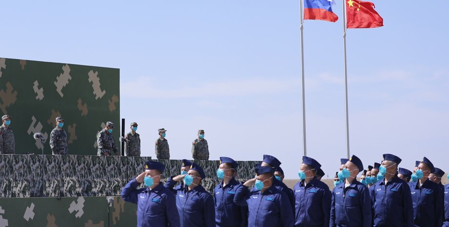 росія китай військові навчання, військові навчання, росія та китай, військові росія та китай