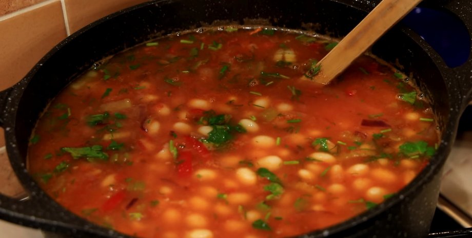 суп, фасоль, рецепт