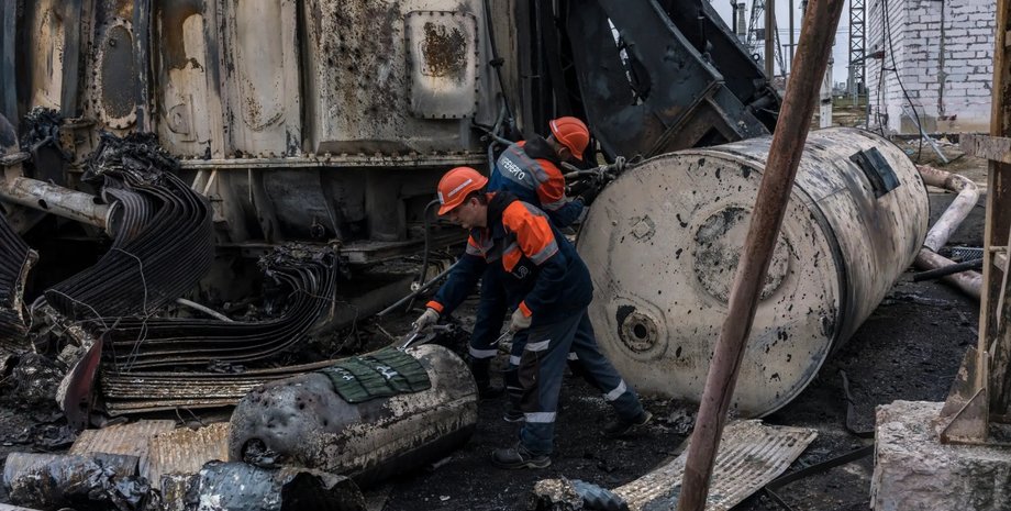 ракетний удар по Україні 9 березня, ТЕС, ДТЕК