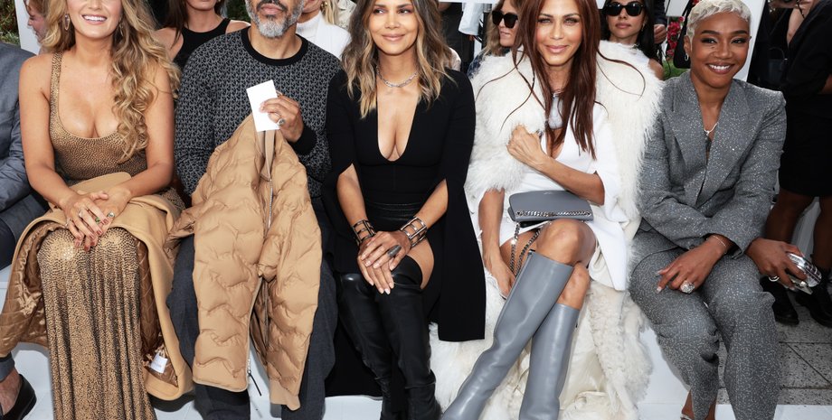 новая коллекция Michael Kors, неделя моды в нью-йорке, блейк лайвли, холли берри и ван хант, рита ора, эшли грэм