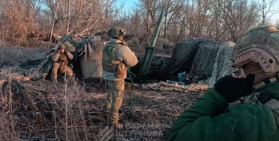 розрахунок міномета М-240