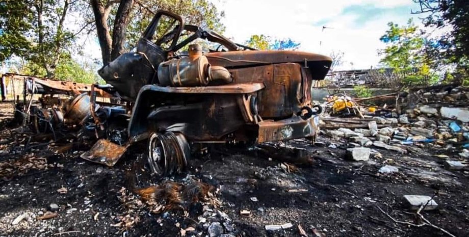 Втрати ЗС РФ окупанти знищена техніка
