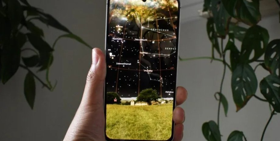 смартфон android приложение stellarium