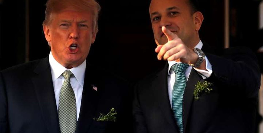 Президент США Дональд Трамп и премьер-министр Ирландии Лео Варадкар/Фото: Главком