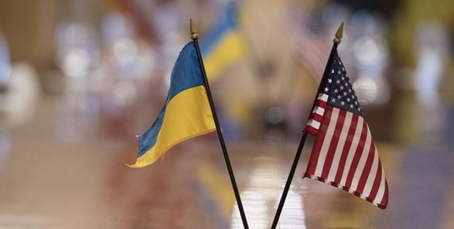 США, прапор, Україна