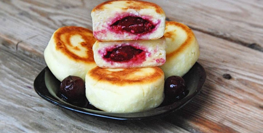 сирники, сирники з варенням